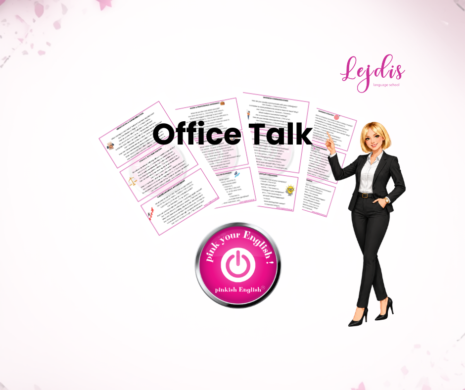 Office Talk – Business English Speaking Pack (B1–C1)